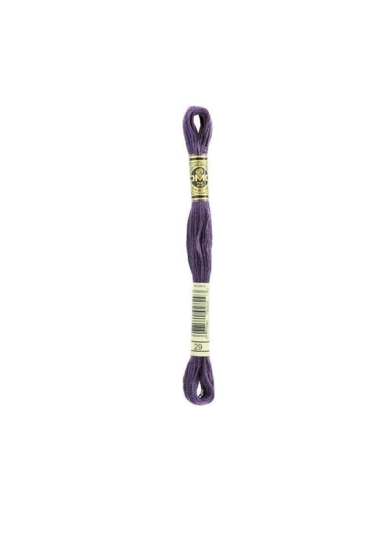 DMC - DMC 6-Strand Embroidery Cotton 8.7yd Eggplant - Image 1