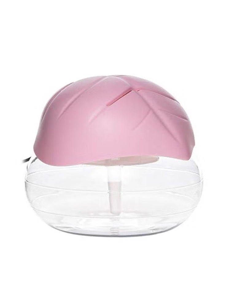 Refreshen Leaf Shape Electrical Water Air Refresher Pink/Clear 18.5x18.5x16centimeter  - Image 1