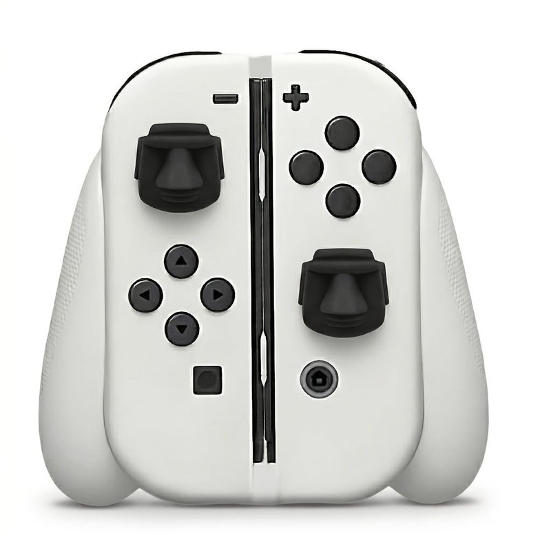 قطعتان من غطاء هزاز على طراز الصخر لجهاز التحكم Switch Pro باللون الأسود - Image 4