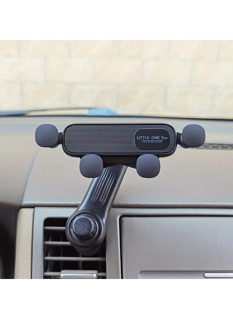 Car Phone Holder Mount with Newest Metal Hook Clip 360° Rotation 4 Point Gravity Air Vent Cell Phone Car Mount Hands Free Universal Automobile Cradle Fit for 4.0-6.5 inches Phones - pzsku/ZA2EE595E8E52FA84C8D1Z/45/_/1724577107/7941971d-f417-4929-925b-ed10e369bcb6