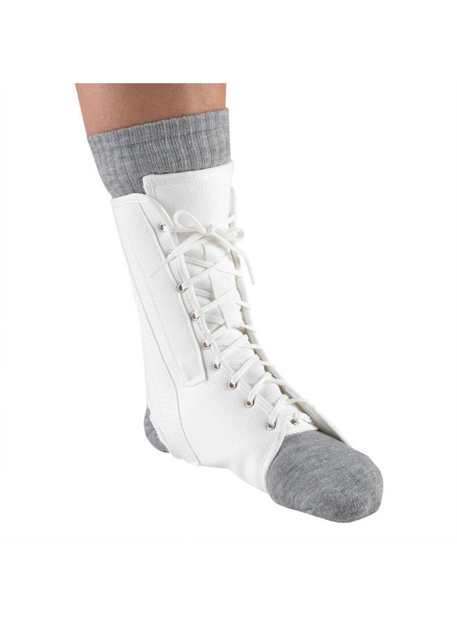 OTC جبيرة الكاحل، حبل قماش، دعامات معدنية صلبة - Image 1