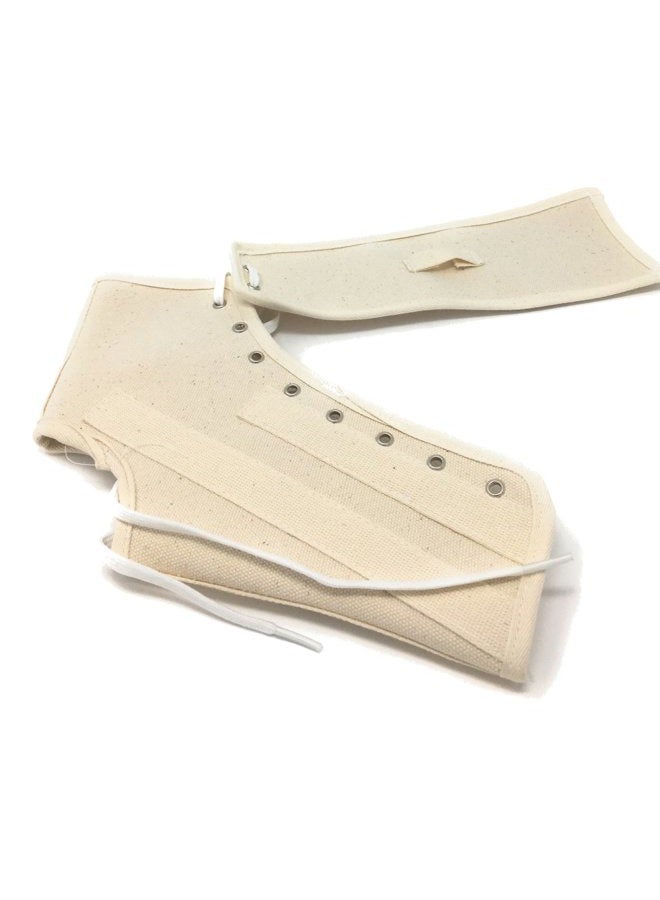 OTC جبيرة الكاحل، حبل قماش، دعامات معدنية صلبة - Image 2