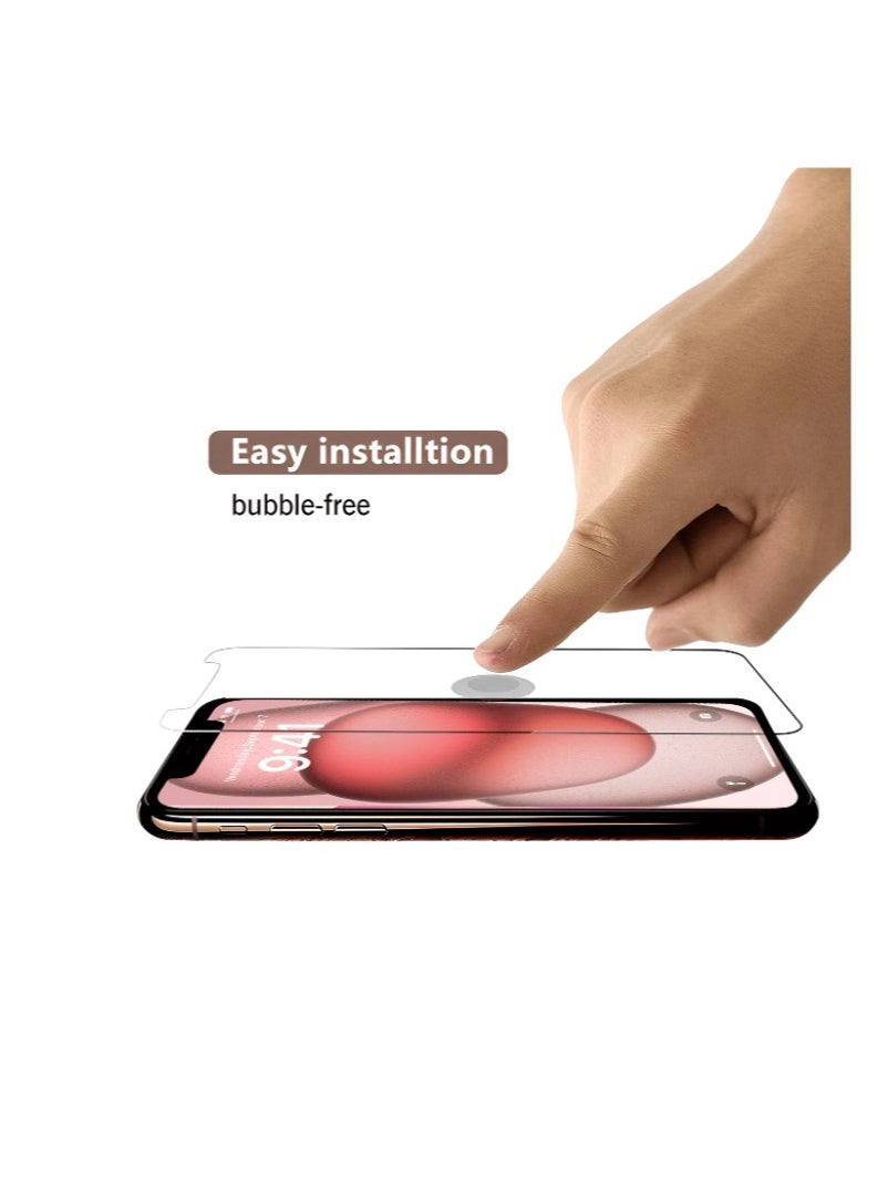 Generic 3 Pcs Iphone 16 High Definition Transparent Anti scratch Screen Protector  - Image 5
