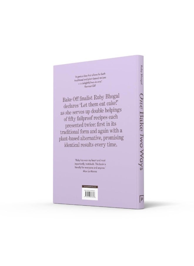 null - One Bake, Two Ways: The sweet new 2024 home baking summer cookbook from GBBO finalist that includes easy simple cake and dessert vegan recipes, as seen on Channel 4’s The Great British Bake Off - Image 1
