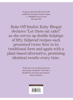 One Bake, Two Ways: The sweet new 2024 home baking summer cookbook from GBBO finalist that includes easy simple cake and dessert vegan recipes, as seen on Channel 4’s The Great British Bake Off  - Image 2