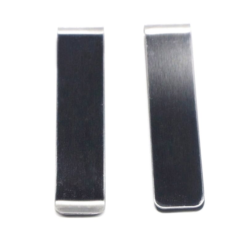 Stainless Steel Money Clip Classic Slim Cash Wallet Note Clip Credit Card Holder - Image 3