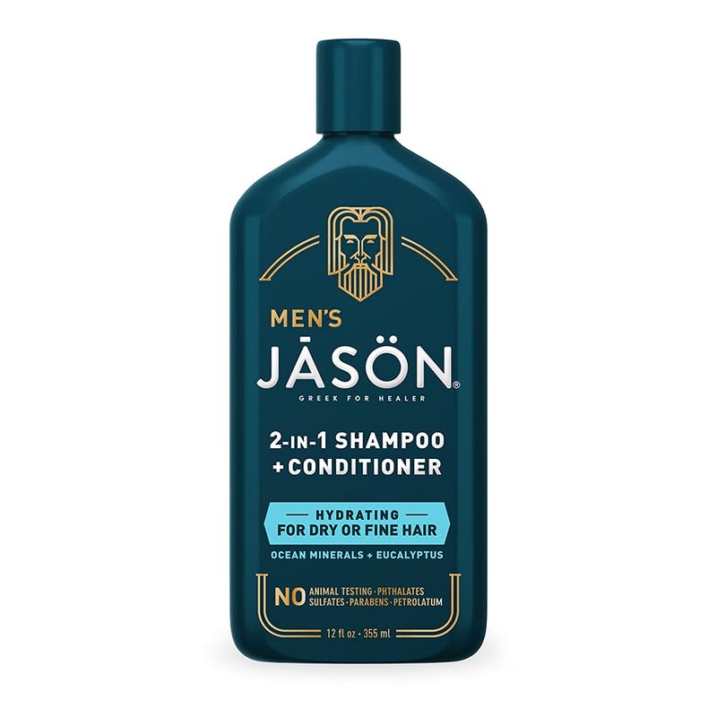 Jason Mens Hydrating 2in1 Shampoo and Conditioner 12 oz