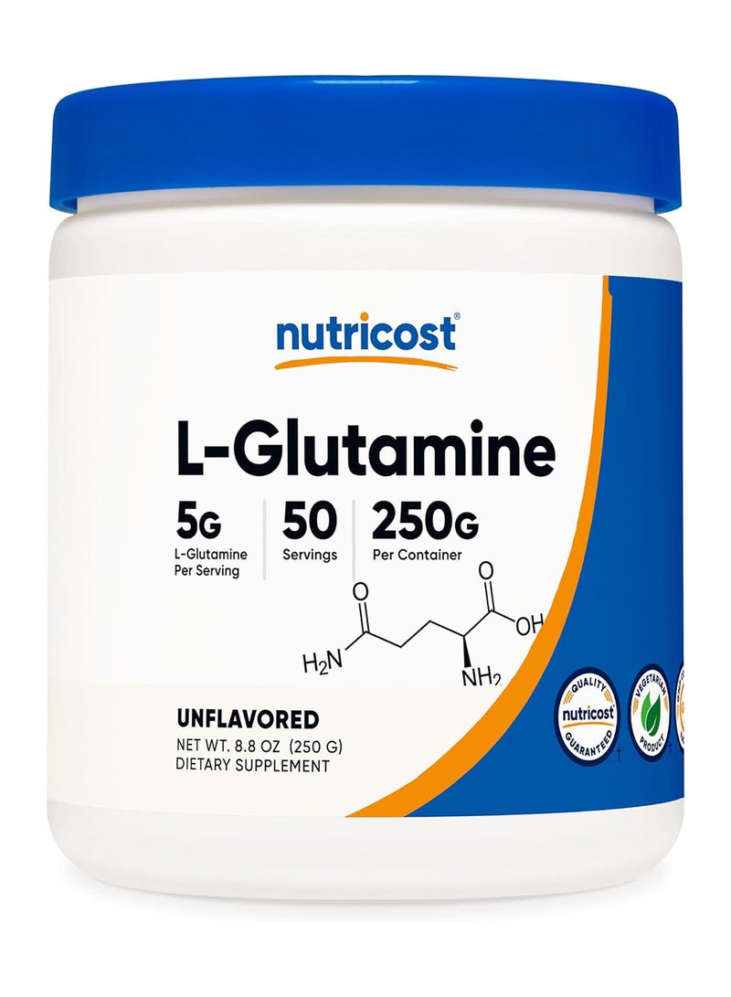 مسحوق إل-جلوتامين 8.9 أونصة. 250 جرام - Image 1