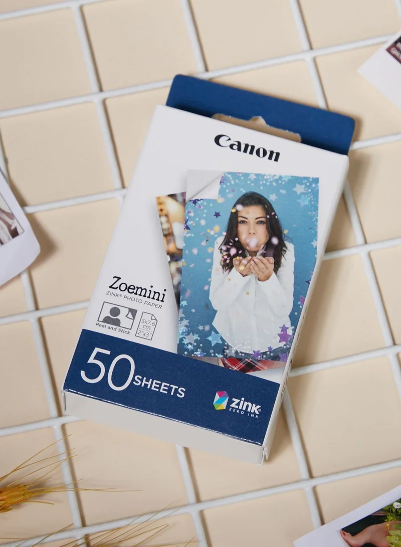 Canon 50 Sheets Zink™ 2"X3" Photo Paper