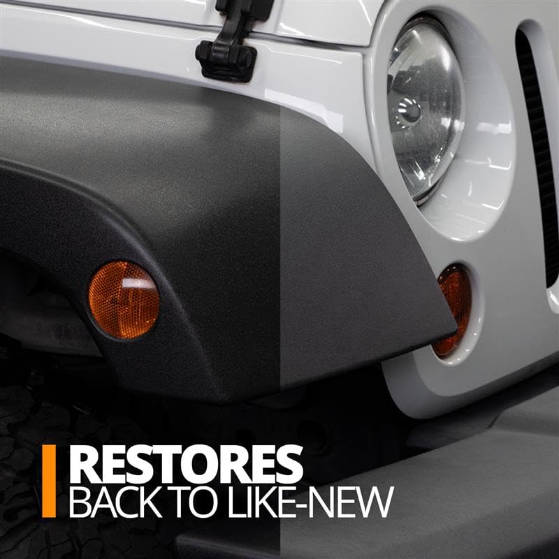Cerakote Rapid Ceramic Plastic Restorer and Protectant - 50 Wash Rating - Protects New Trim - Restores Faded Plastic - Non-Greasy Finish - Ceramic Spray Coating for Cars and Trucks - Image 3