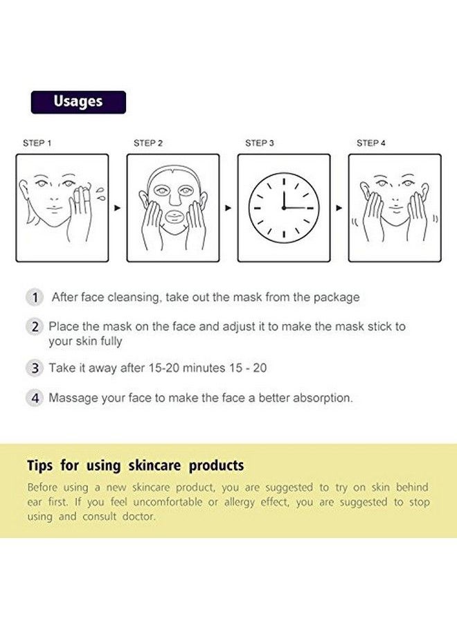 Mond'sub Witch Hazel Q10 Facial Mask Sheets 20 G (Pack Of 12)  - Image 5