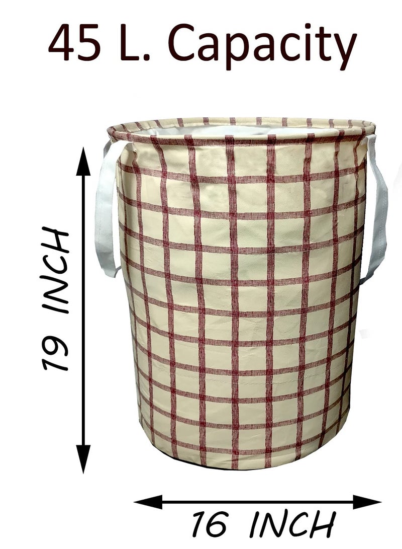 KANUSHI Industries®100% Waterproof & Dustproof Front Load Automatic Washing Machine Cover (Suitable for 6 Kg, 6.5 kg, 7 kg, 7.5 kg)+1 pc Designer Laundry Bag (VAR-Washing-Front+LB-NW-NEW-05) - Image 3