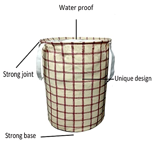 KANUSHI Industries®100% Waterproof & Dustproof Front Load Automatic Washing Machine Cover (Suitable for 6 Kg, 6.5 kg, 7 kg, 7.5 kg)+1 pc Designer Laundry Bag (VAR-Washing-Front+LB-NW-NEW-05) - Image 4