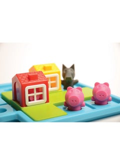 SmartGames SmartGames Three Little Piggies - Deluxe Cognitive Skill-Building Puzzle Game featuring 48 Playful Challenges for Ages 3+  - Image 4