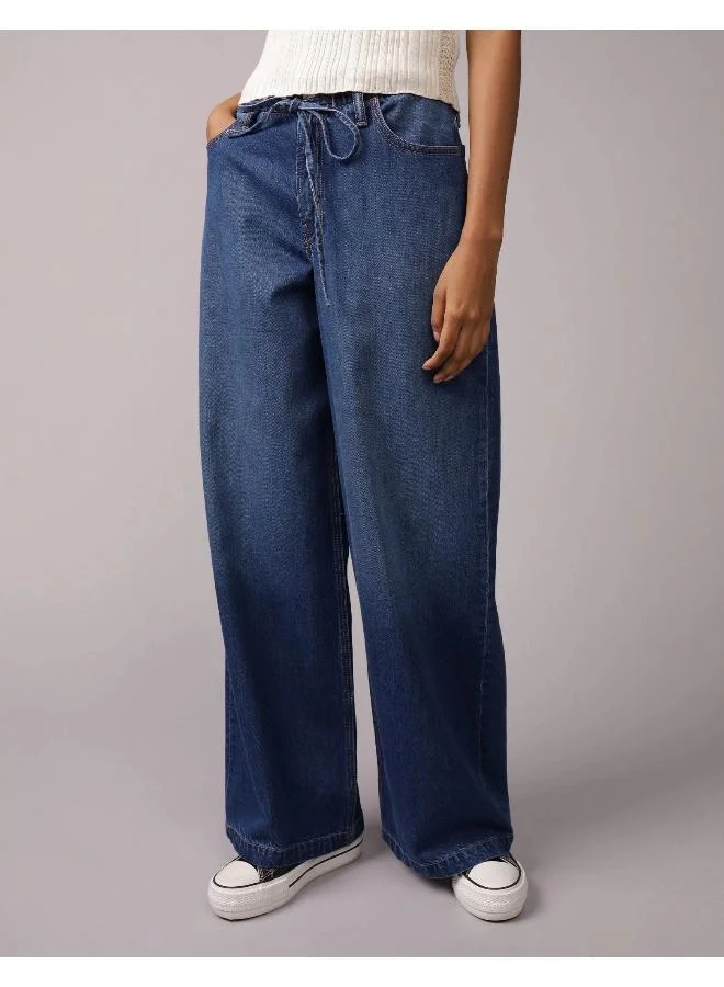 American Eagle AE Strigid Low-Rise Ultra Wide-Leg Jean