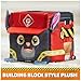 Rubble & Crew Rubble Crew Stuffed Animals Charger 4Inch CubeShaped Plush Toy for Kids Ages 3 and Up - Image 4