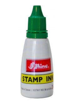 Shiny زجاجة حبر ختم سعة 28 مل، حبر أخضر  - Image 2