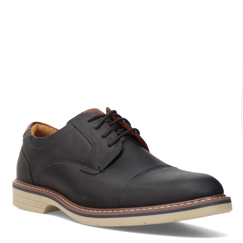 Florsheim فلورشايم للرجال، نوروالك كاب تو أكسفورد أسود 12 م - Image 1