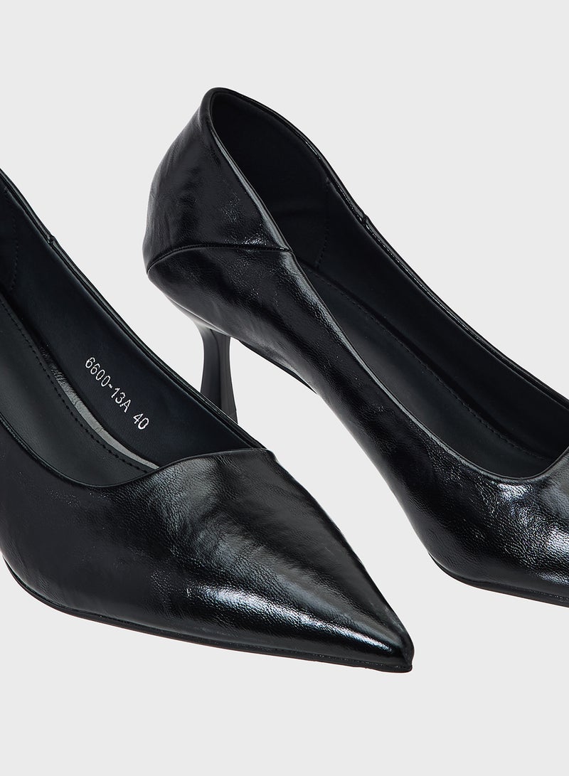 ايلا حذاء بكعب متوسط - Image 4