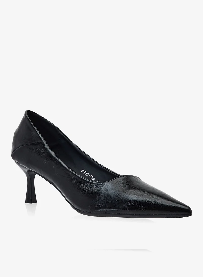 ELLA Mid Heeled Pump