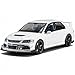 ERBADIHAGO Toy Cars Compatible for Lancer Evolution IX 132 Metal Model Car Pull Back Car Toys with Light and Sound Toys Car Collectible Model for Children Age 3 Year Old White - Image 2