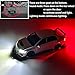 ERBADIHAGO Toy Cars Compatible for Lancer Evolution IX 132 Metal Model Car Pull Back Car Toys with Light and Sound Toys Car Collectible Model for Children Age 3 Year Old White - Image 4