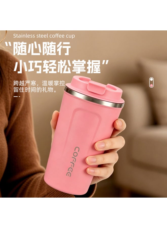 Marzo Army Green style 2 304 Stainless Steel Vacuum Coffee Cup, Portable Outdoor Travel Mug With Insulated Sleeve, Business Thermos Cup, Customizable - Image 4