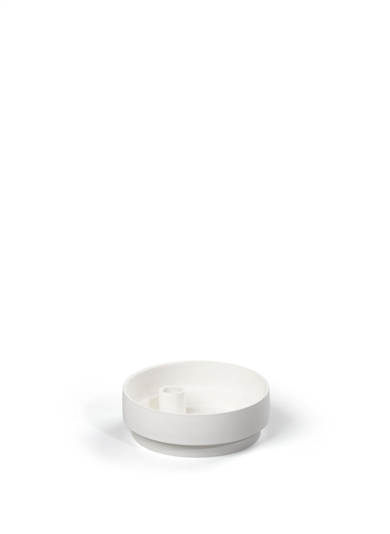 Aery Living Aery Living Orbital Step White Medium Candle Holder  - Image 2