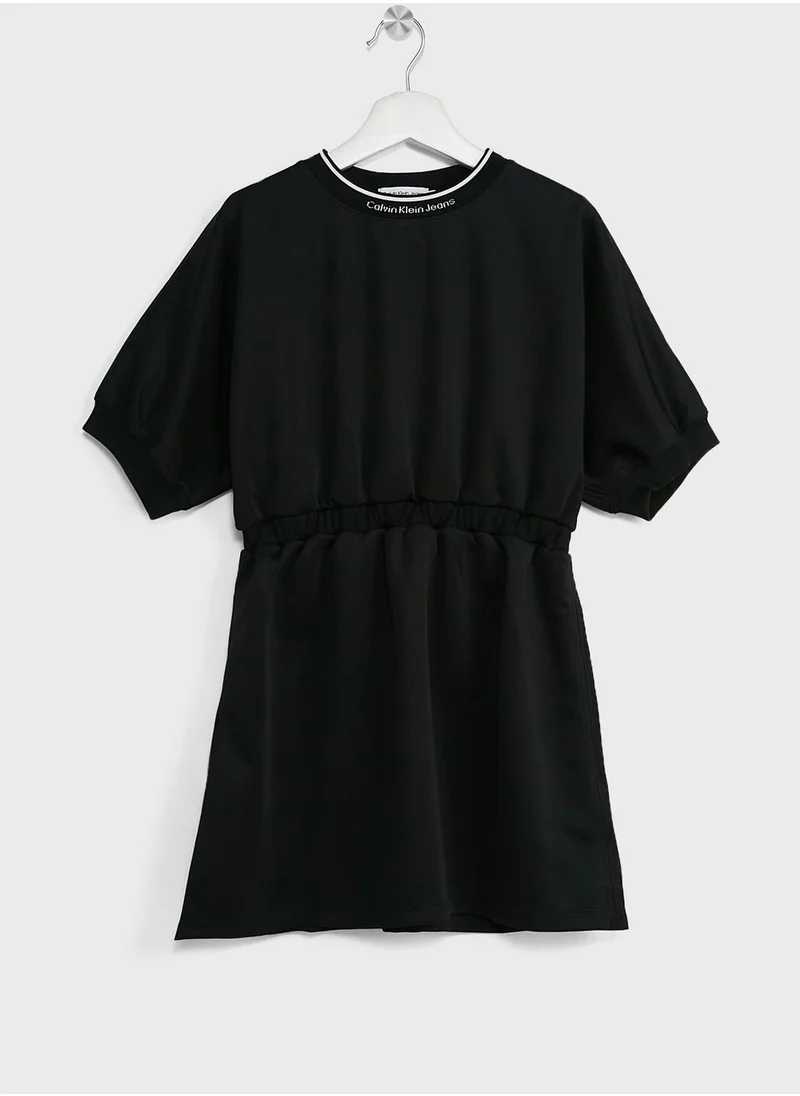 Calvin Klein Jeans Kids Logo Tape Dress