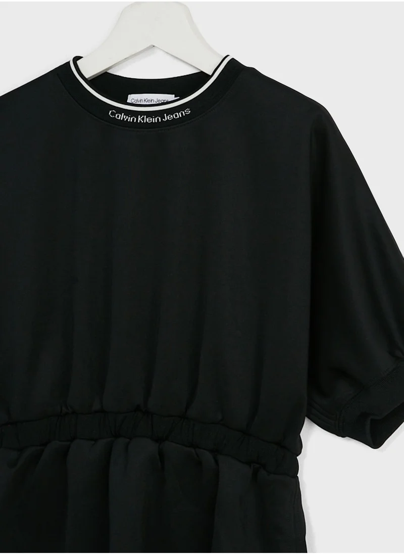 Calvin Klein Jeans Kids Logo Tape Dress