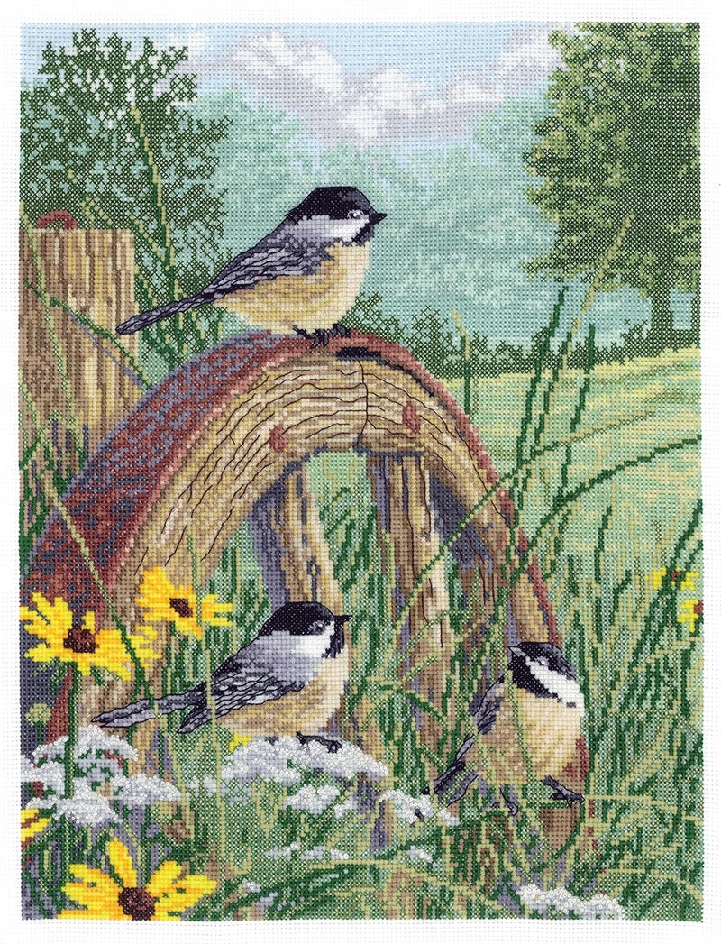 Janlynn 0080203 Meadows Edge Counted Cross Stitch Kit 11 x 14