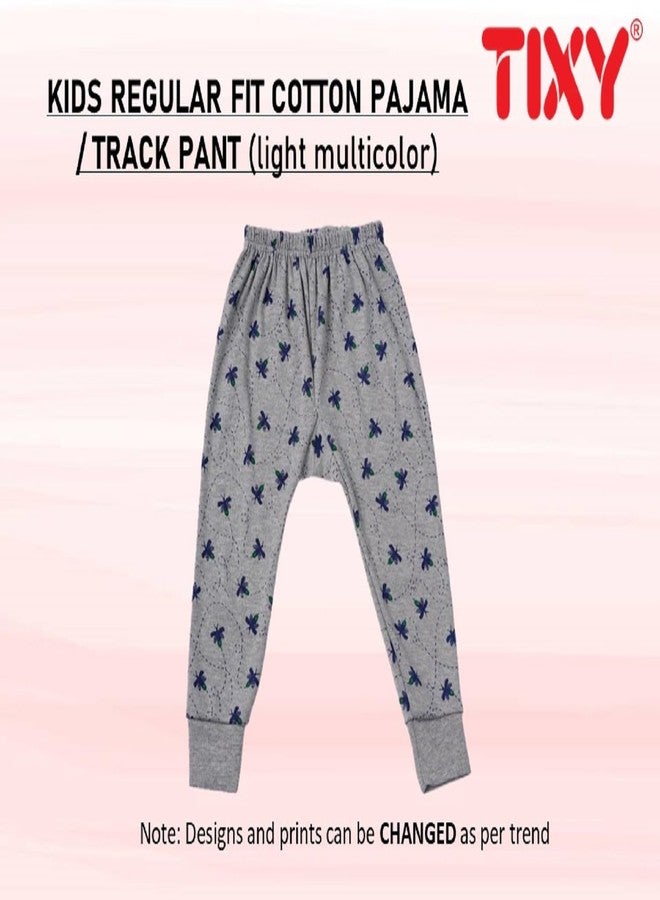 TIXY Kids Baby Boys & Girls Regular Mid Rise Printed Cotton Pajama/Pajami Bottom Pants with RIB/Grip for Infant & Toddlers- (Light/Dark) Multicolor (Pack of 6), 18-24 Months - Image 4