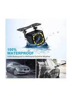 MR.SMART MrSmart Car Backup Camera, Rear View Camera Ultra HD 12 LED Night Vision,Waterproof Reverse Camera 140° Wide View  with Multiple Mount Brackets for Universal Cars,SUV,Trucks,RV and More  - Image 5