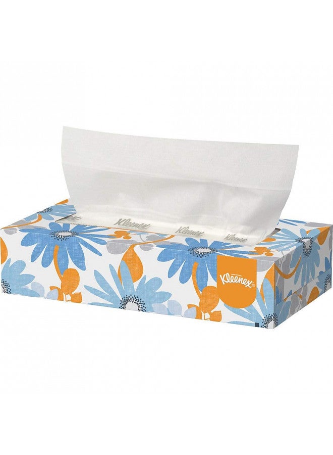 Kimberly-Clark Kleenex 21606BX White Facial Tissue, 2-Ply, White, Pop-Up Box (Box of 125 Tissues) - Image 4