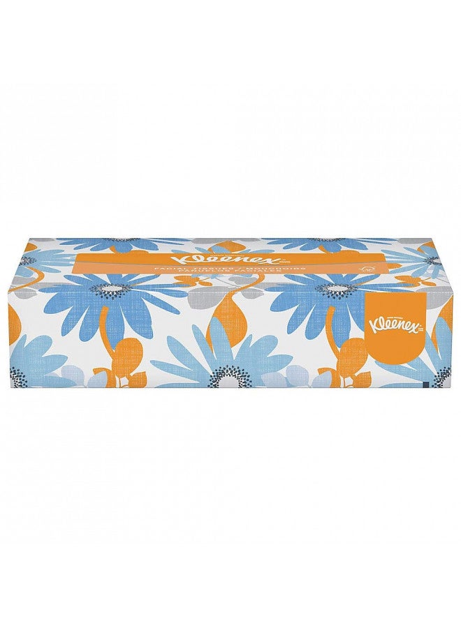 Kimberly-Clark Kleenex 21606BX White Facial Tissue, 2-Ply, White, Pop-Up Box (Box of 125 Tissues) - Image 3