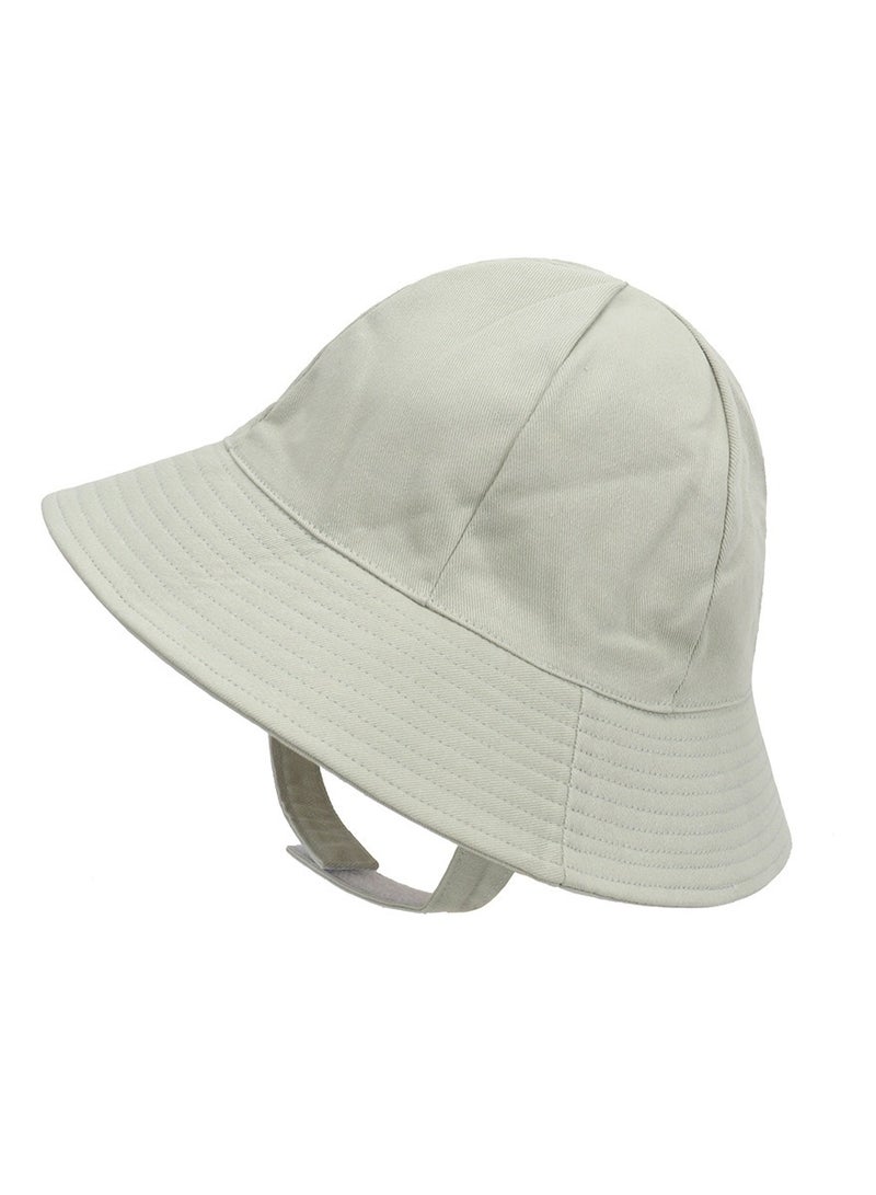 Children's Fisherman Hat Sun Protection Hat Light Green  - Image 2