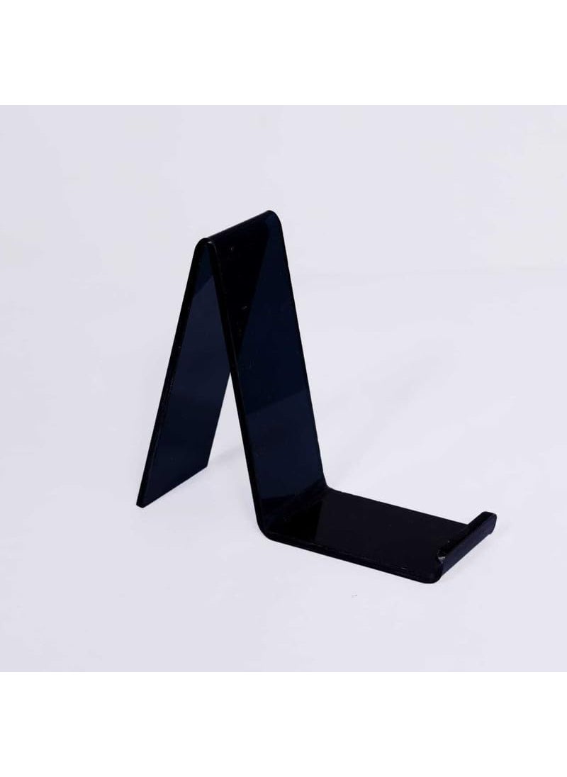 AJ LITE AJ Lite Acrylic Shoe Display Stand for Shop Milky White12 Smoky Black12 24PcsFootwear Display Stand  - Image 5