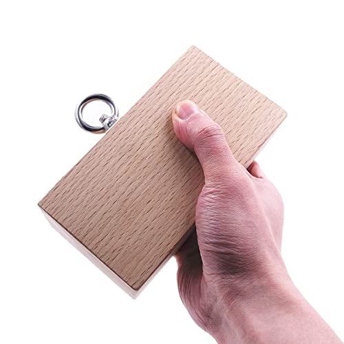 Lights Mountain Wooden Pinch Block Grip Hand Grip Workout Climbing Power Grip Forearm Finger Exerciser Strength Training Strengthener Equipment - Image 5