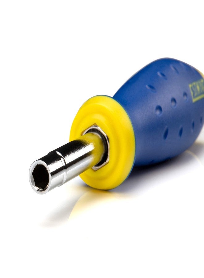 Estwing 6-in-1 Multipurpose Phillips, Slotted, and Hex Screwdriver, Steel Shaft, Comfortable Grip, PH1, PH2, 3/16-inch and 1/4-inch Slotted, 1/4-inch and 5/16-inch Hex - Image 5