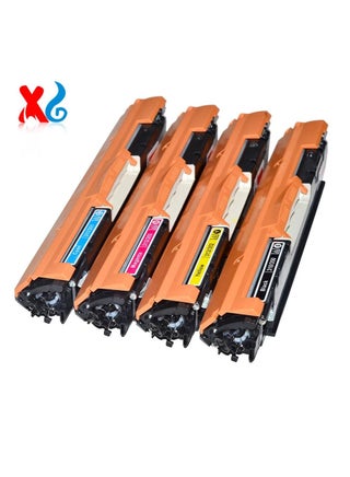 Compatible Toner Cartridge 130A Full Set Replacement for HP 130A CF350A CF351A CF352A CF353A use with HP Color Laserjet Pro MFP M176/176n M177/177fw (Black, Cyan, Magenta, Yellow, 4-Pack) - pzsku/ZA2F0764885C7FFB0B08BZ/45/_/1670407942/4acdf6c1-9f11-4fc9-81f1-06e9ee4f9167
