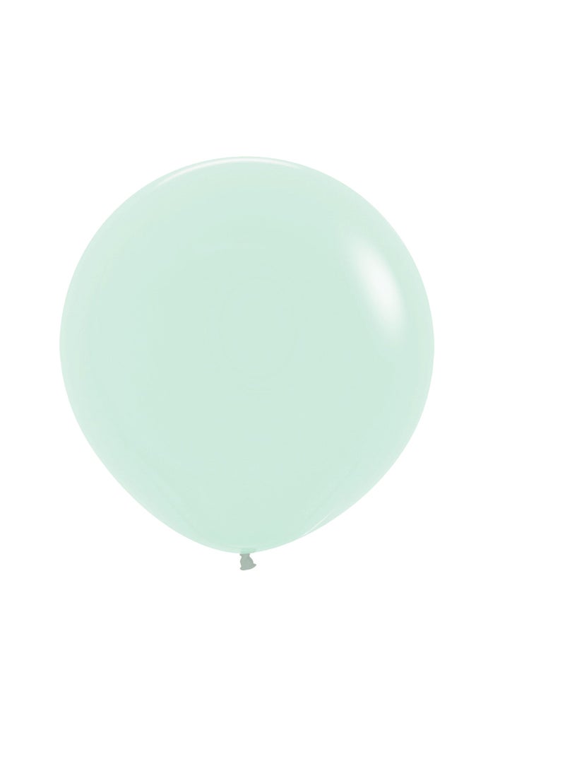 Sempertex 50g Latex Balloons, Matte Pastel Green - Image 1