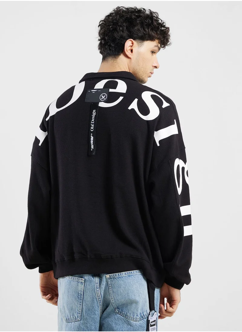 mod wave movement Capsule Sweatshirt