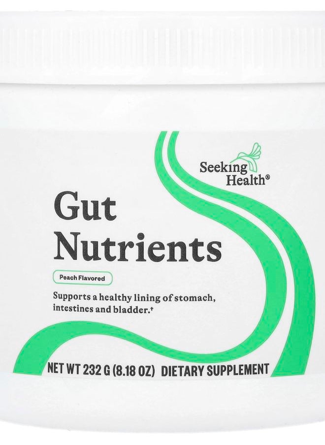 Seeking Health Gut Nutrients Peach 8.18 oz (232 g) 