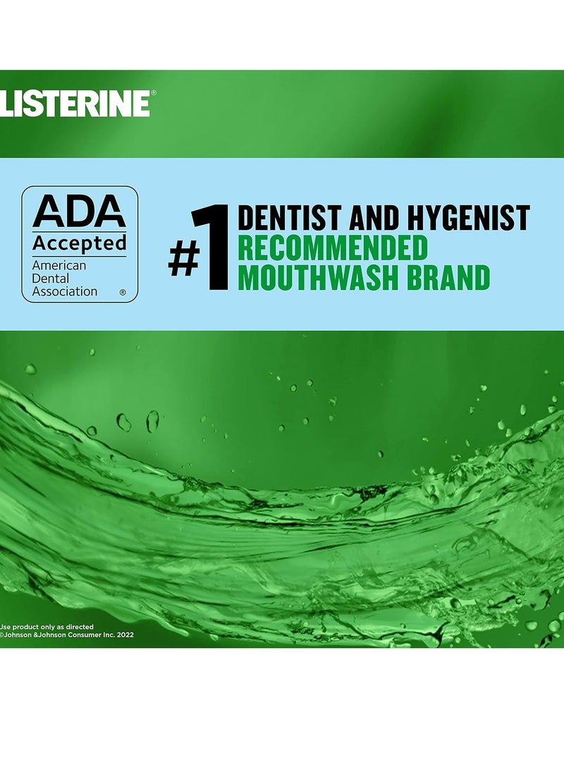 Listerine Listerine Smart Rinse Kids Mouthwash, ADA Accepted, Alcohol-Free Anticavity Sodium Fluoride Mouthwash, Oral Rinse for Dental Cavity Protection, Mint Shield Flavor, Convenience Pack, 500 mL, 2 Pack  - Image 4