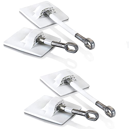 Guardianite 2-Pack Refrigerator Lock (White Without Padlock) - Image 1