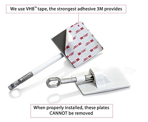 Guardianite 2-Pack Refrigerator Lock (White Without Padlock) - Image 5