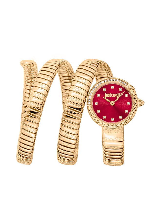 Just Cavalli Lady Snake Enchanting Jc1L302M0035 - Stainless Steel Female Quartz 2 Hands  - Image 1