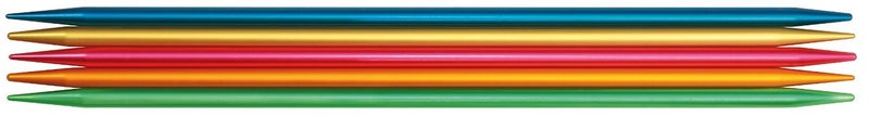addi FlipStix Double Pointed Knitting Needles 6-inch (15cm) - Set of 5; US Size 10 (6mm) - Image 5