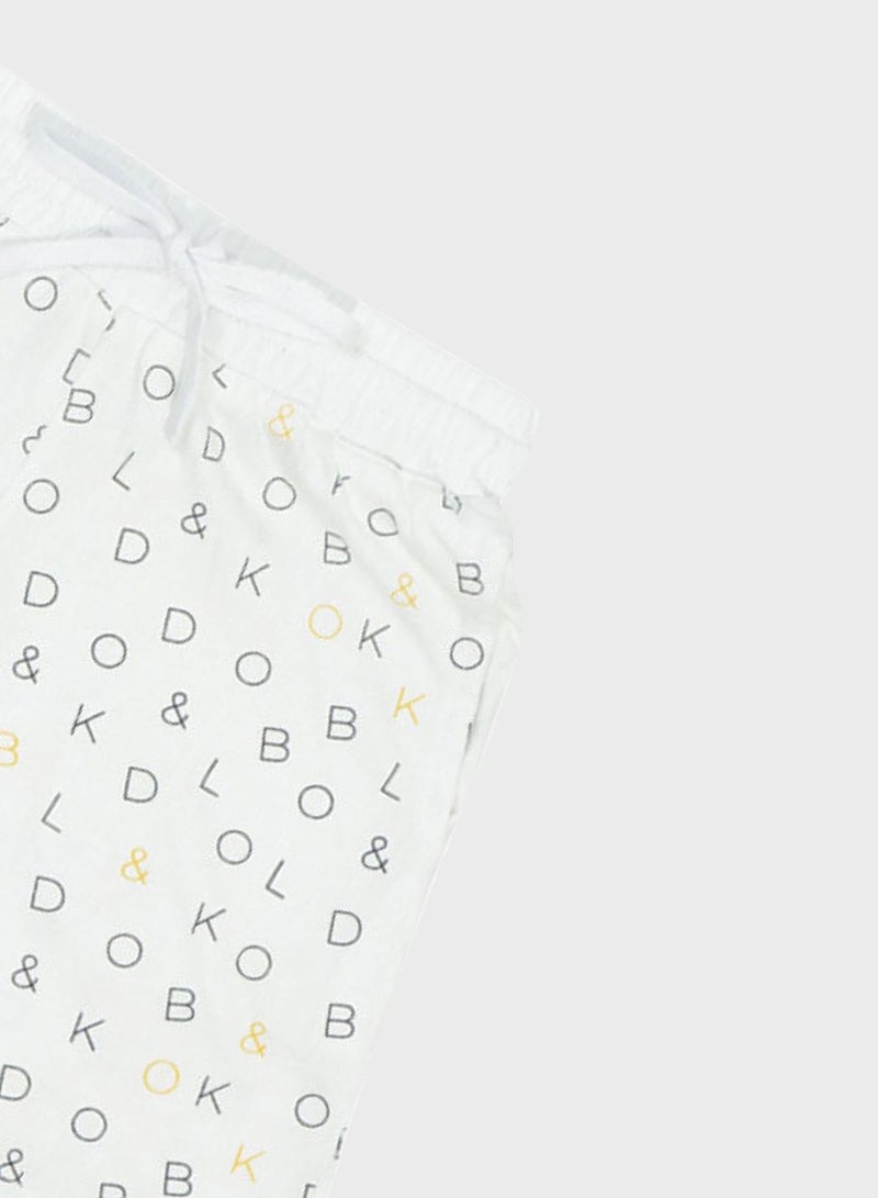 BOLD&KO Kids Aop Signature Shorts - Image 4