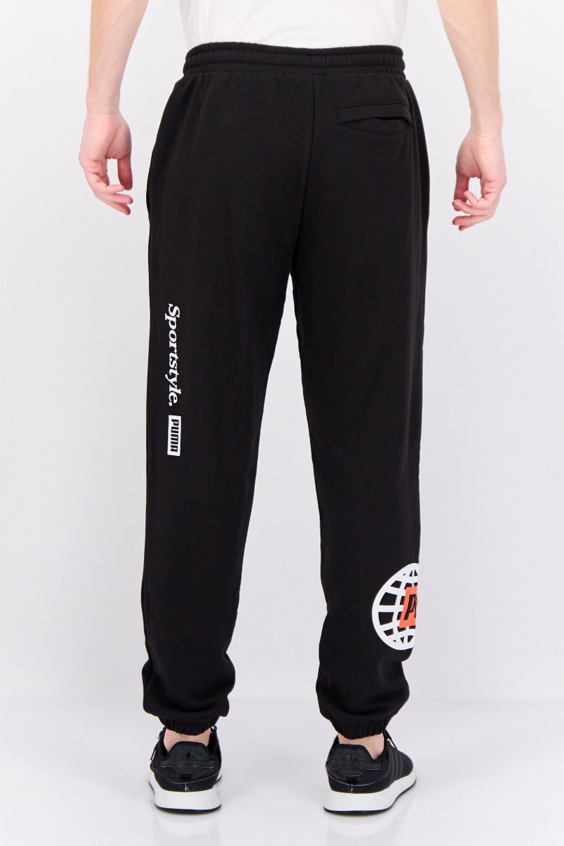 PUMA سروال رياضي للرجال مناسب في الهواء الطلق، أسود - Image 4